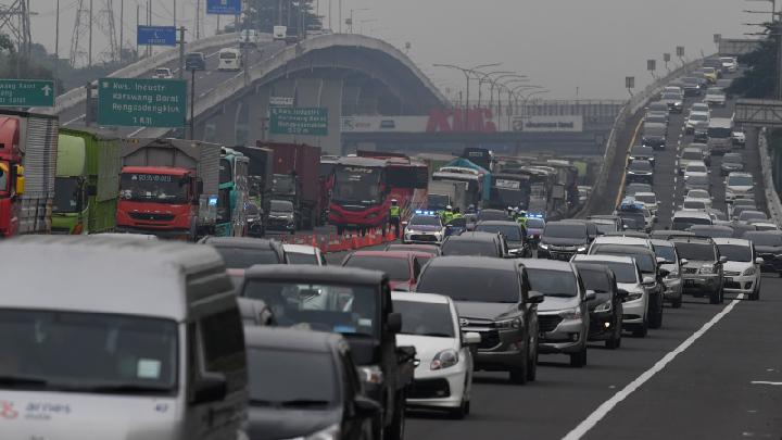 Ganjil Genap Diterapkan di Tol Tangerang-Merak Kala Mudik 27-30 Maret