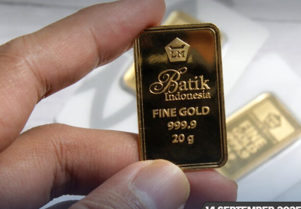 Harga Emas Pegadaian Hari Ini, 14 September 2025